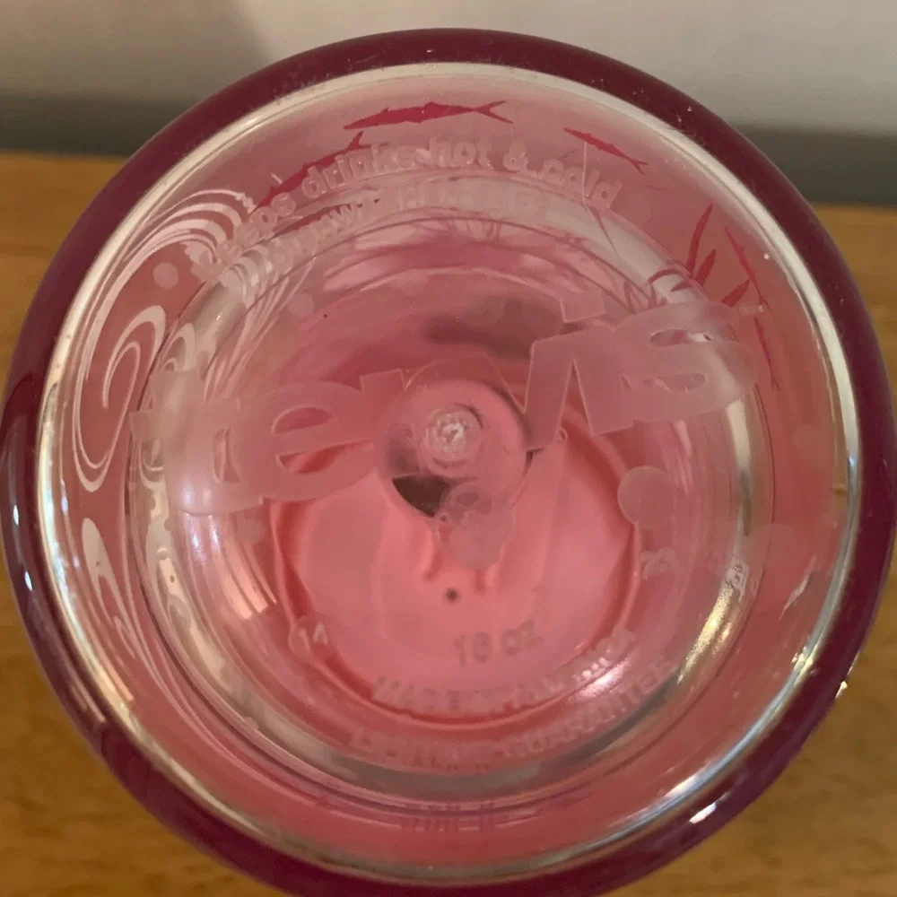 Tervis Tumbler Guy Harvey Pink Ribbon Breast Cancer Awareness Wrap 16oz NEW
